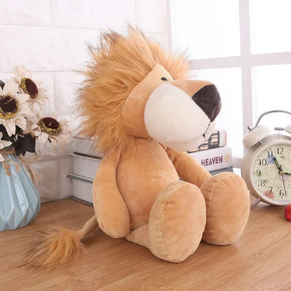 Cute Jungle Animal Plush Toy – Soft Stuffed Doll
