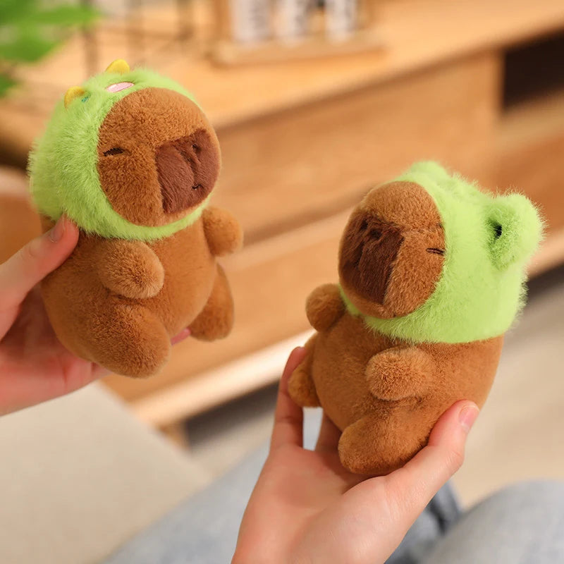Cute Capybara Plush Pendant – Mini Stuffed Toy