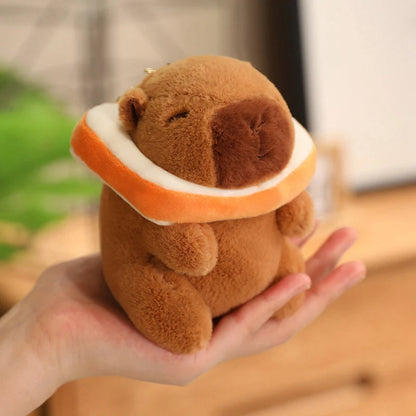 Cute Capybara Plush Pendant – Mini Stuffed Toy