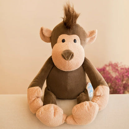 Cute Jungle Animal Plush Toy – Soft Stuffed Doll