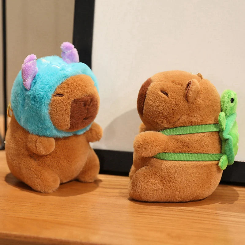 Cute Capybara Plush Pendant – Mini Stuffed Toy