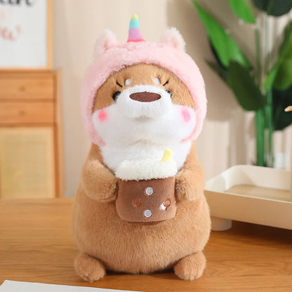 Kawaii Otter Plush Pillow – Soft Cuddly Stuffed Toy