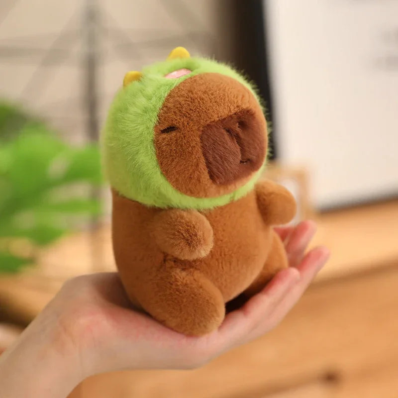 Cute Capybara Plush Pendant – Mini Stuffed Toy
