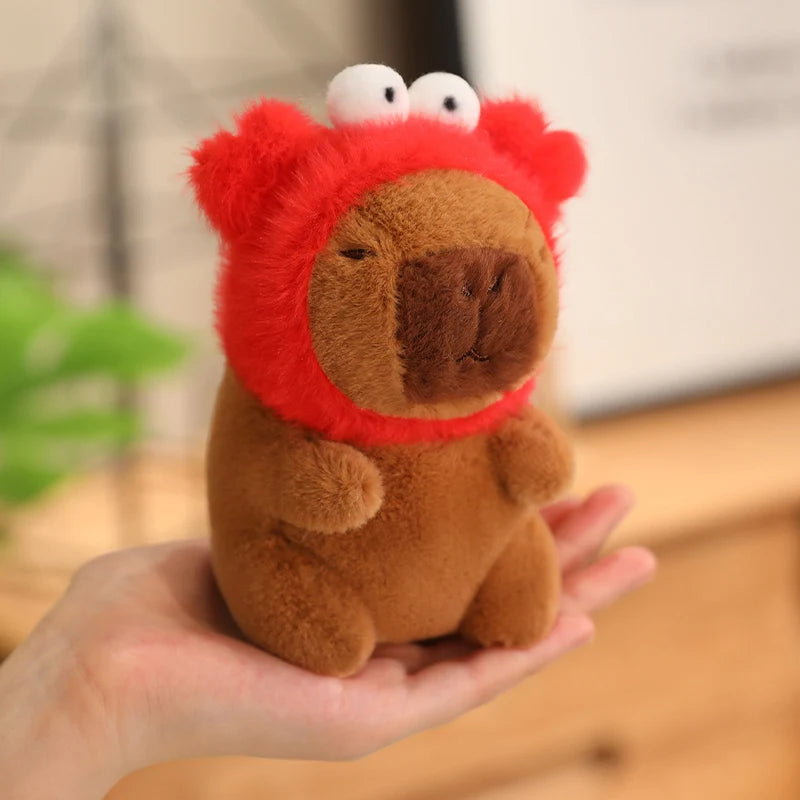 Cute Capybara Plush Pendant – Mini Stuffed Toy