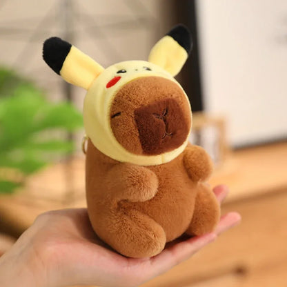 Cute Capybara Plush Pendant – Mini Stuffed Toy