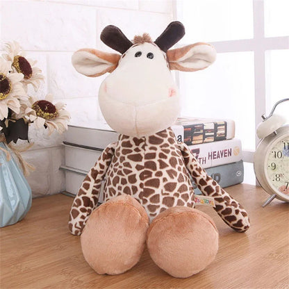 Cute Jungle Animal Plush Toy – Soft Stuffed Doll