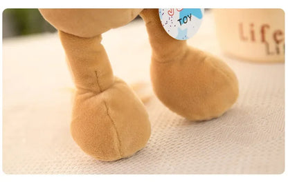 Cute Jungle Animal Plush Toy – Soft Stuffed Doll