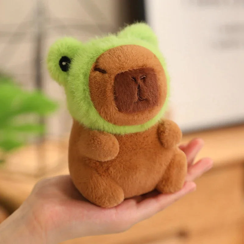 Cute Capybara Plush Pendant – Mini Stuffed Toy
