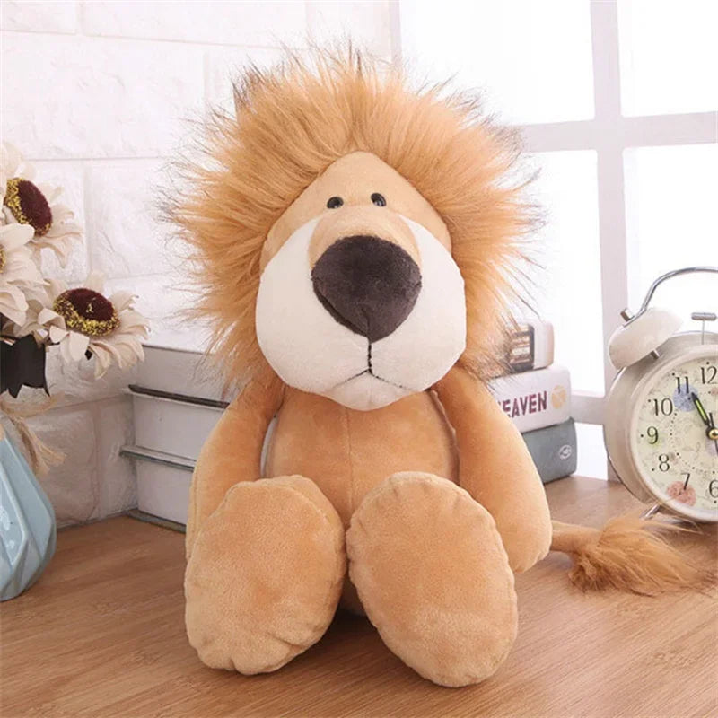 Cute Jungle Animal Plush Toy – Soft Stuffed Doll