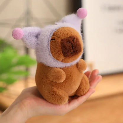 Cute Capybara Plush Pendant – Mini Stuffed Toy