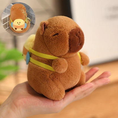 Cute Capybara Plush Pendant – Mini Stuffed Toy