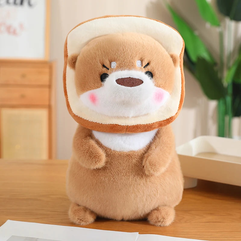 Kawaii Otter Plush Pillow – Soft Cuddly Stuffed Toy