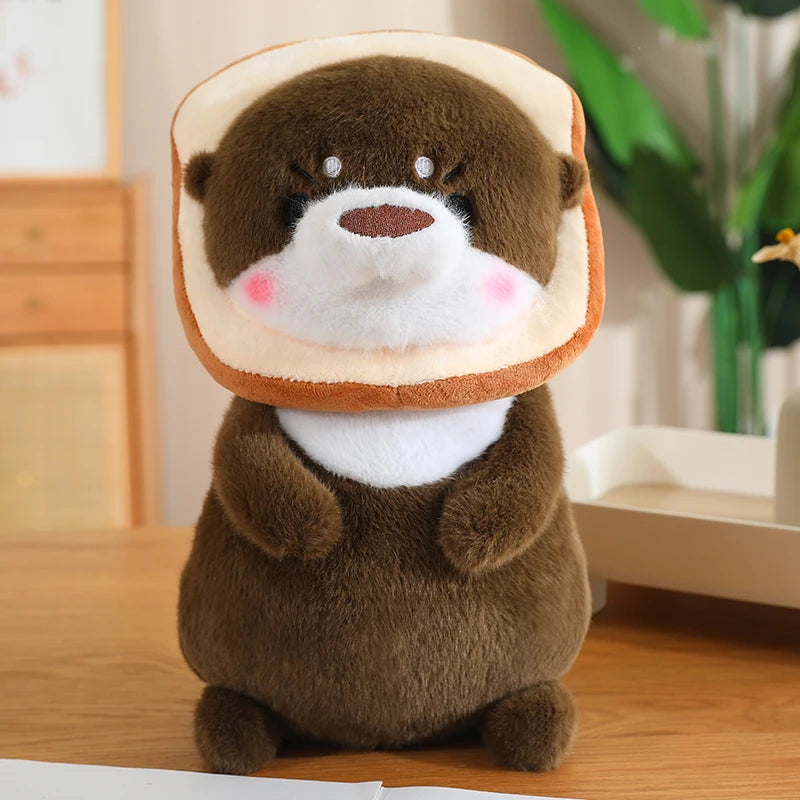 Kawaii Otter Plush Pillow – Soft Cuddly Stuffed Toy