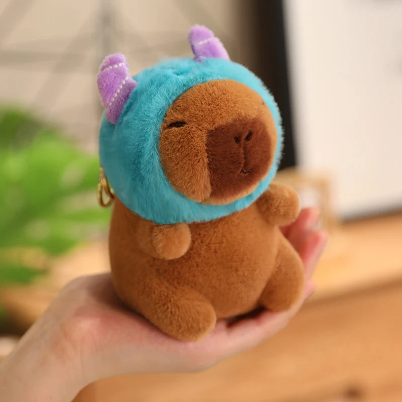 Cute Capybara Plush Pendant – Mini Stuffed Toy