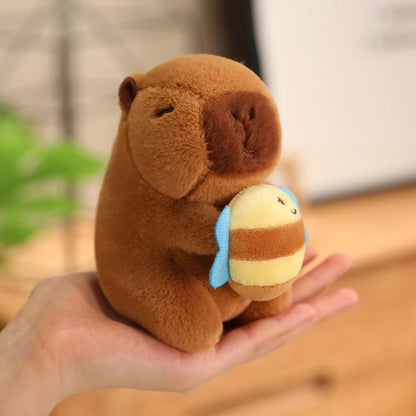 Cute Capybara Plush Pendant – Mini Stuffed Toy